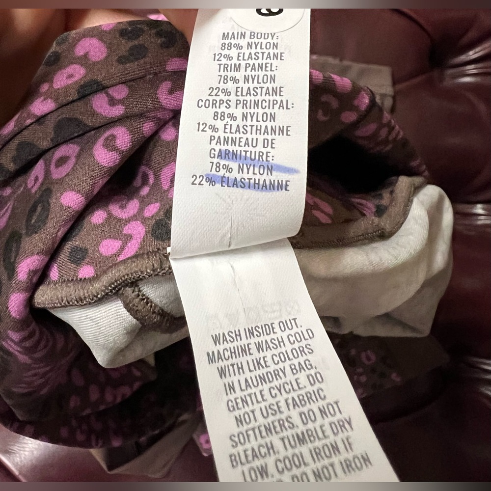 Offline By Aerie Real Me 7/8 Hi-Rise Leopard Leggings - Picture 7 of 7